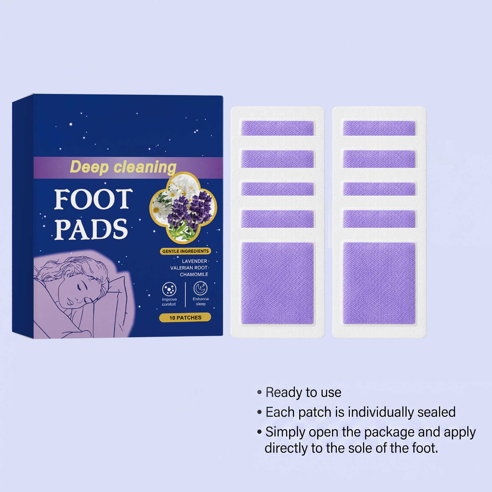 Deep Sleep Foot Patches Improv - Detox Foot Patch review and price